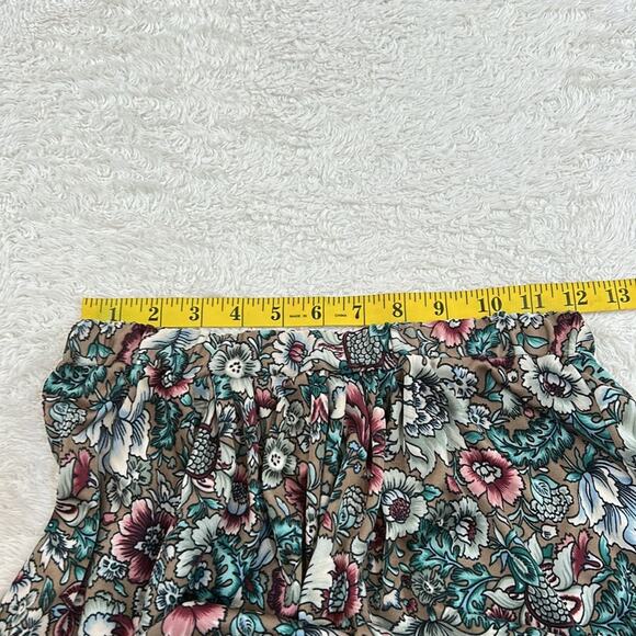 Vintage 60s 70s Ship n' Shore floral print Vest and skirt suit, 14 - Picture 10 of 12